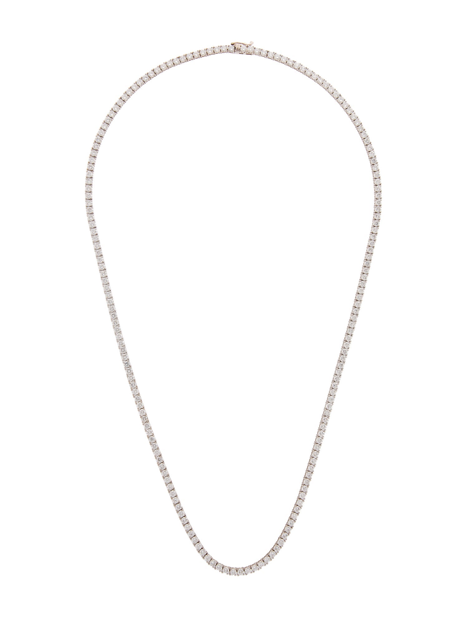 Necklace 14K 17.82ctw Lab Grown Diamond Tennis