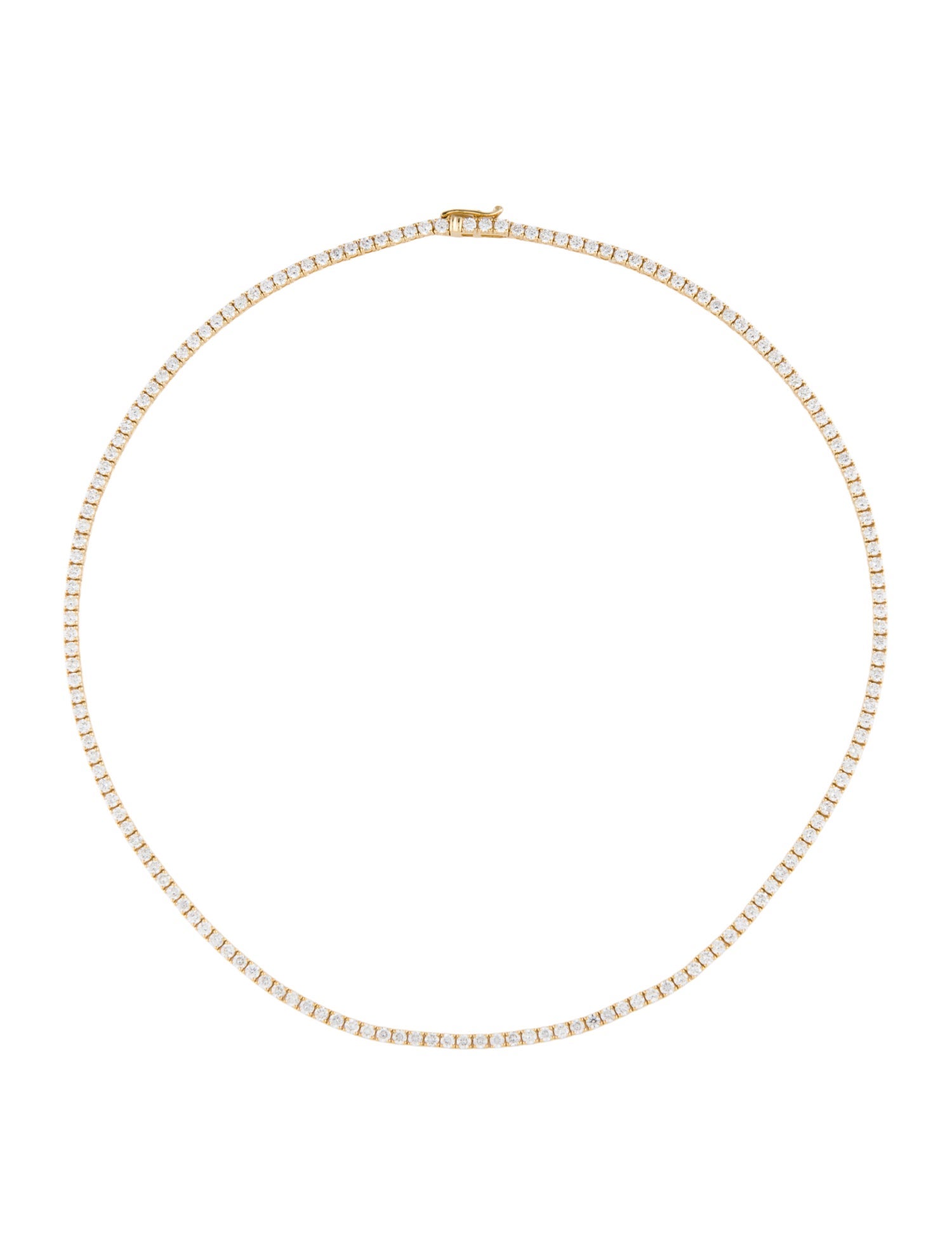 Necklace 14K 7.25ctw Lab-Grown Diamond Tennis Bracelet