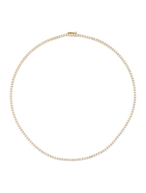 Necklace 14K 7.25ctw Lab-Grown Diamond Tennis Bracelet