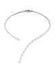 Necklace 14K 30.50ctw Lab-Grown Pear Diamond Open Collar Necklace