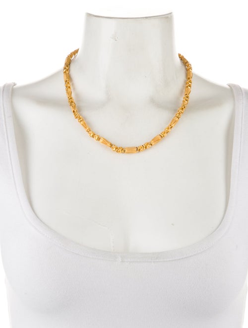 Necklace 20K Coiled Chain Necklace