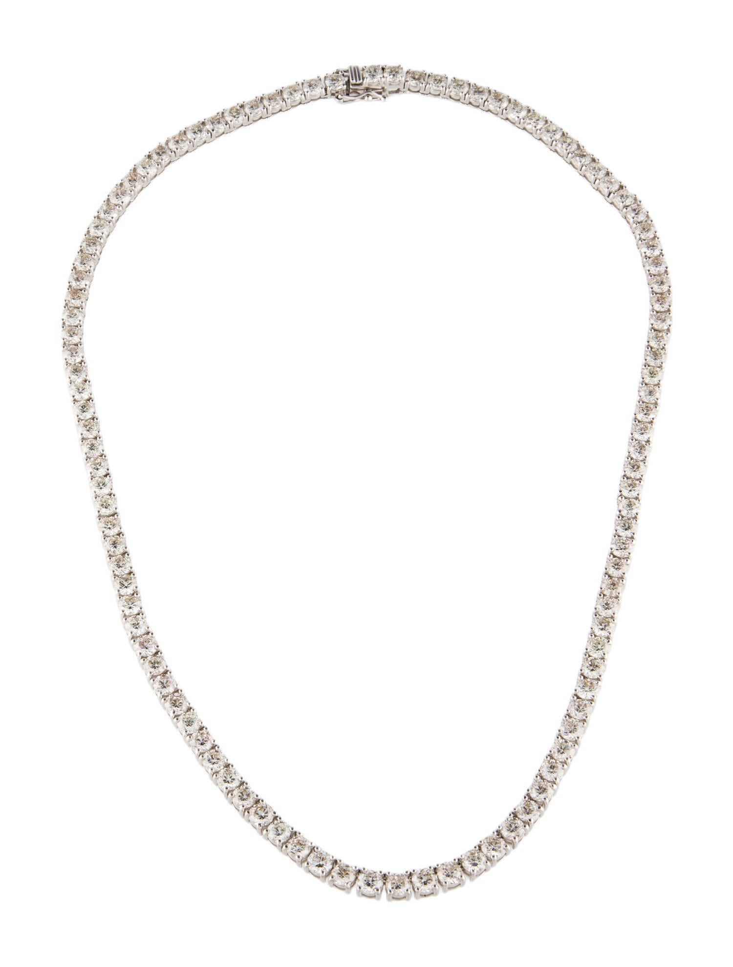 Necklace 14K 26.00ctw Diamond Tennis Necklace