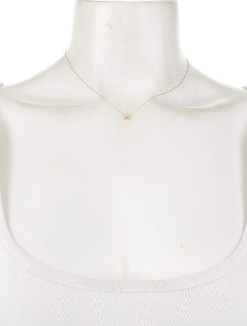 Necklace 18K Diamond Initial 'M' Pendant Necklace