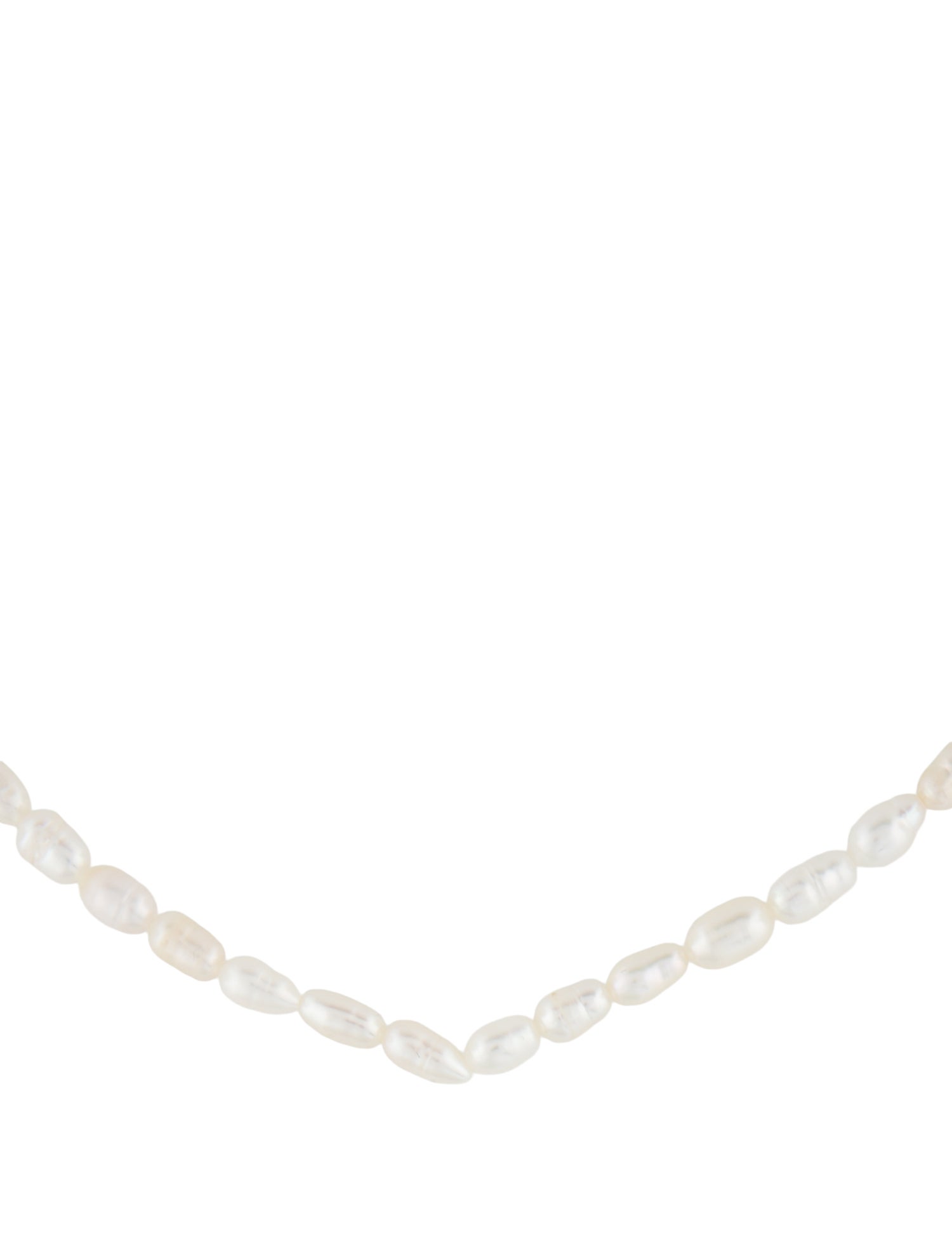 Necklace Pearl Strand Choker
