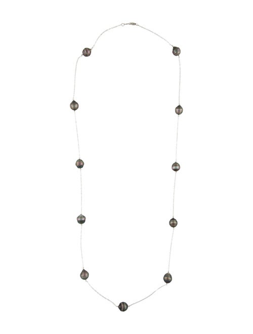 Necklace 14K Pearl Station Necklace