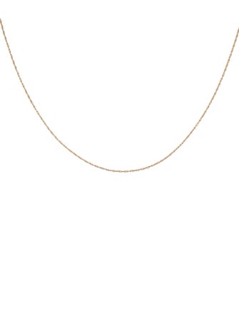 Necklace 14K Rope Chain Necklace