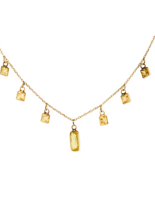 Necklace 18K Sapphire Collar Necklace