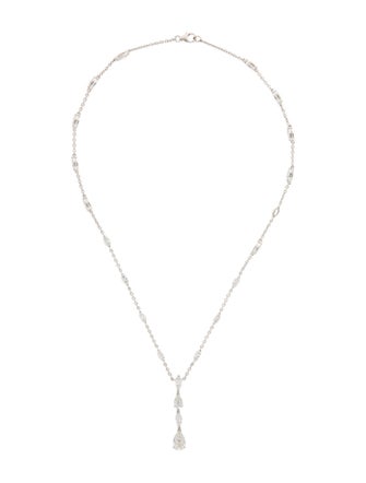 Necklace 14K 5.10ctw Lab-Grown Diamond Lavalier Necklace
