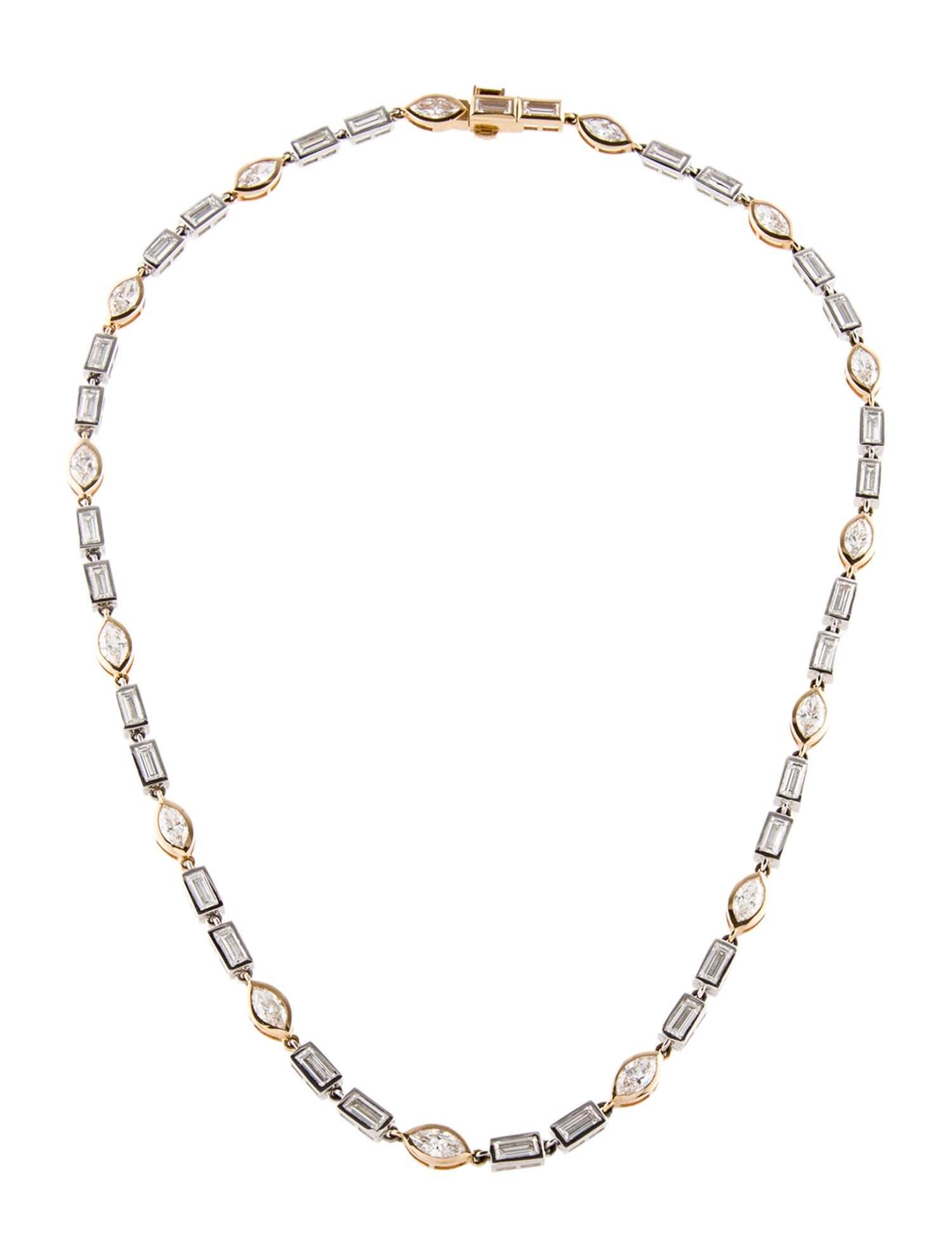 Necklace 14K 11.60ctw Lab-Grown Diamond Collar