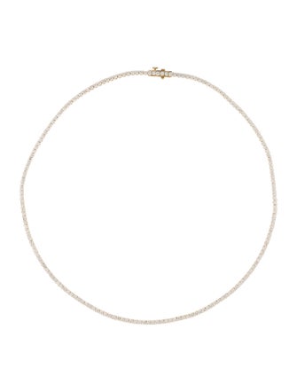 Necklace 14K 6.83ctw Lab-Grown Diamond Tennis Necklace