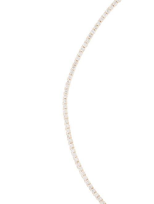 Necklace 14K 6.83ctw Lab-Grown Diamond Tennis Necklace