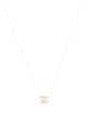 Necklace 14K 1.02ct Diamond Pendant Necklace