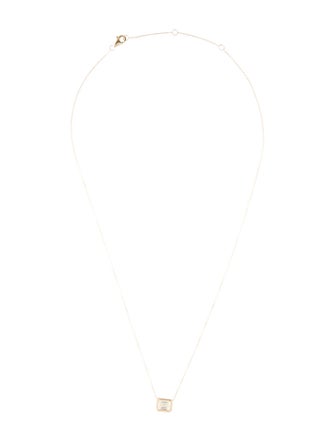 Necklace 14K 1.02ct Diamond Pendant Necklace