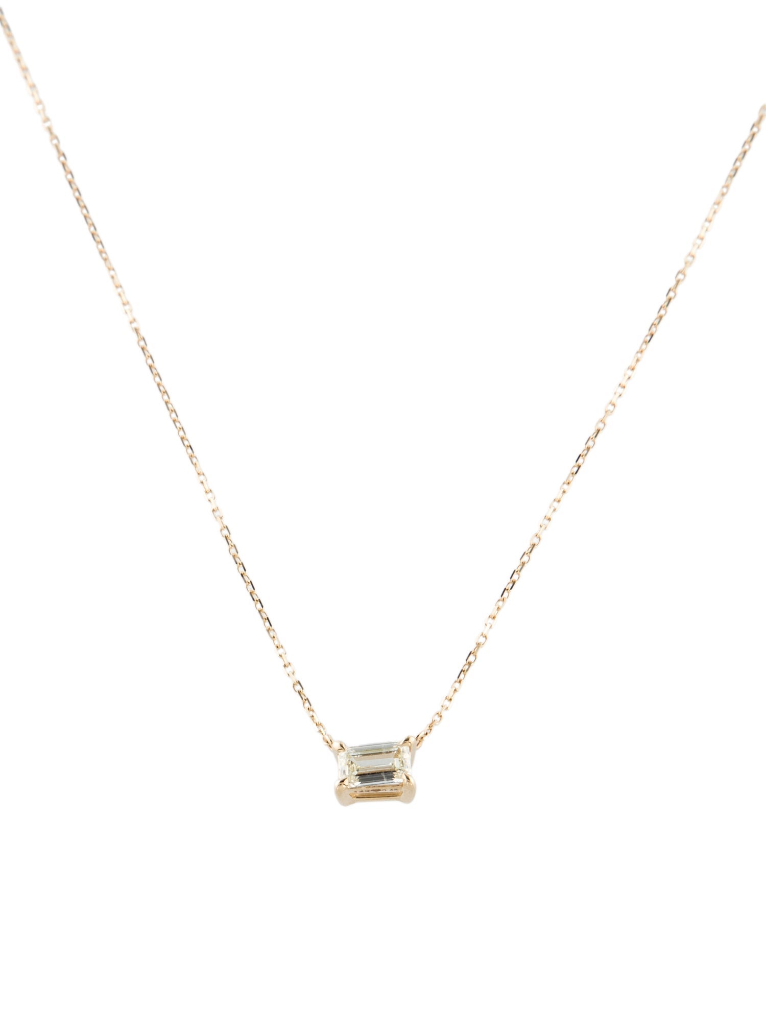 Necklace 14K Diamond Pendant Necklace