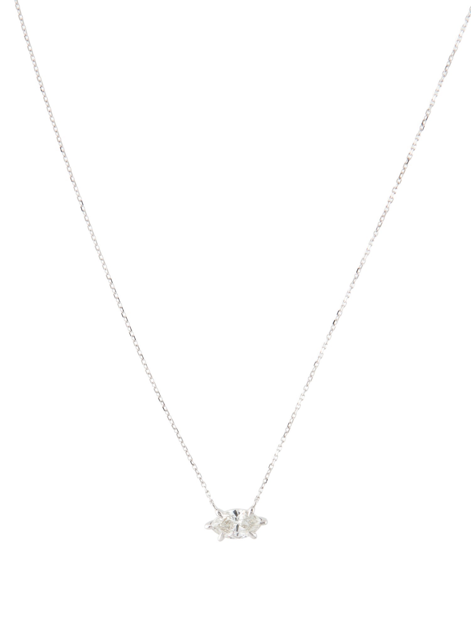 Necklace 14K Diamond Pendant Necklace