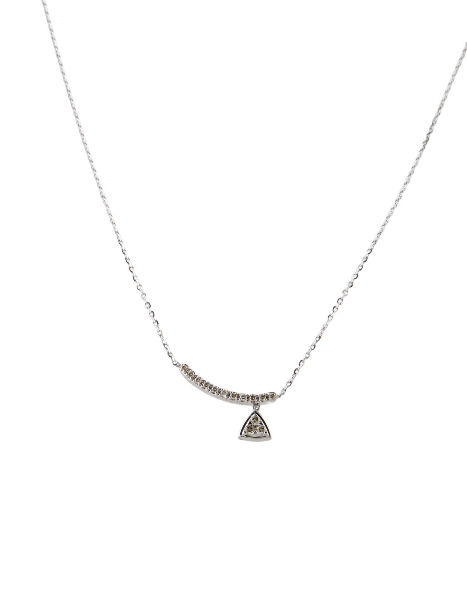 Necklace 14K Diamond Pendant Necklace