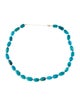 Necklace 14K Turquoise Bead Strand Necklace