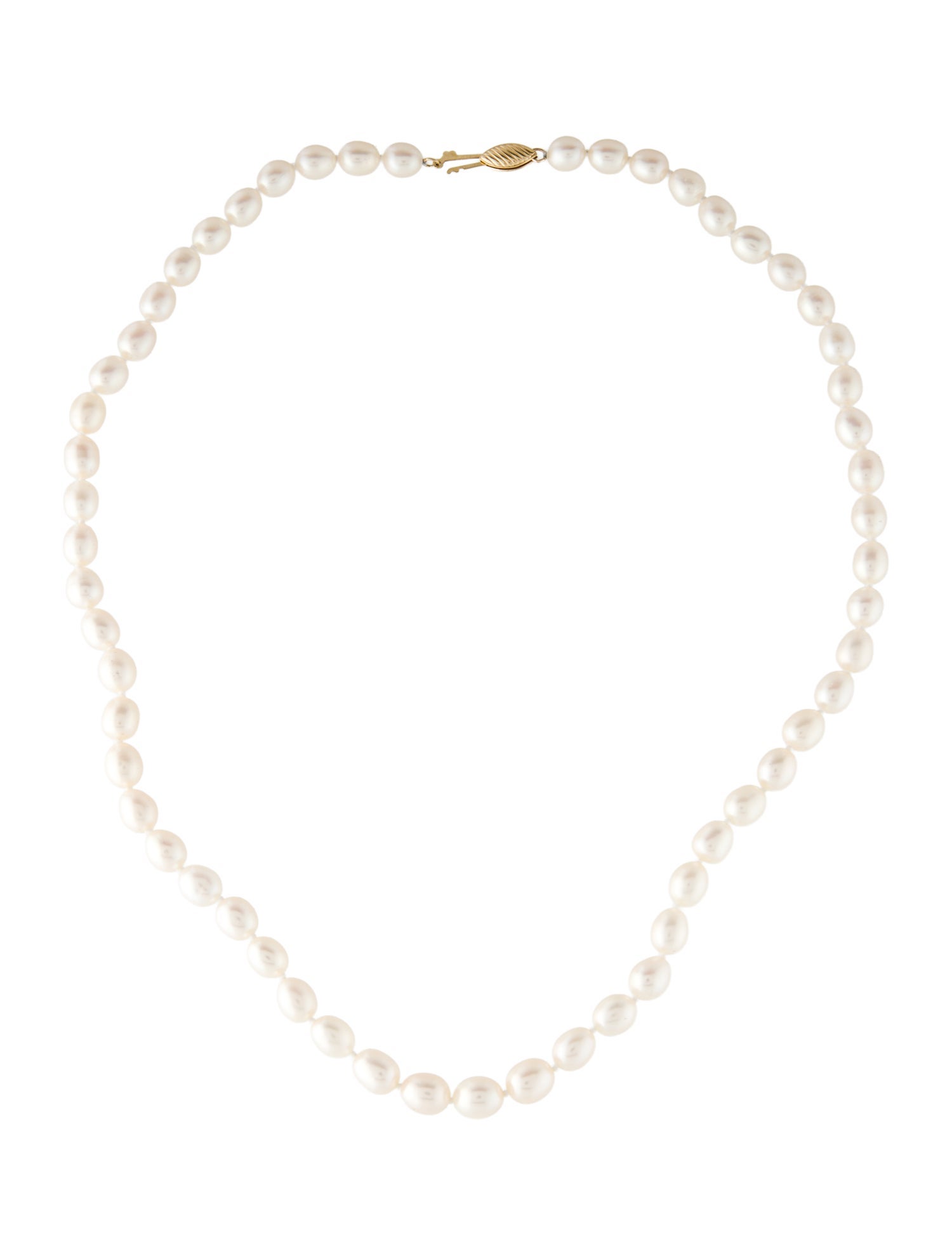 Necklace 14K Pearl Chain Necklace