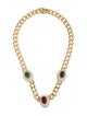 Necklace 18K Multistone & Diamond Necklace
