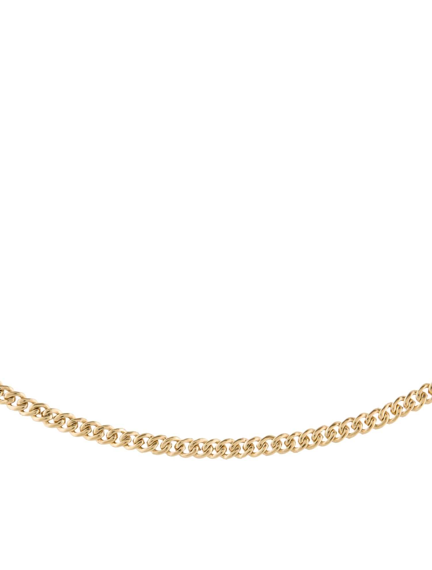 Necklace 14K 1.08ctw Diamond Micropavé Curb Chain Necklace