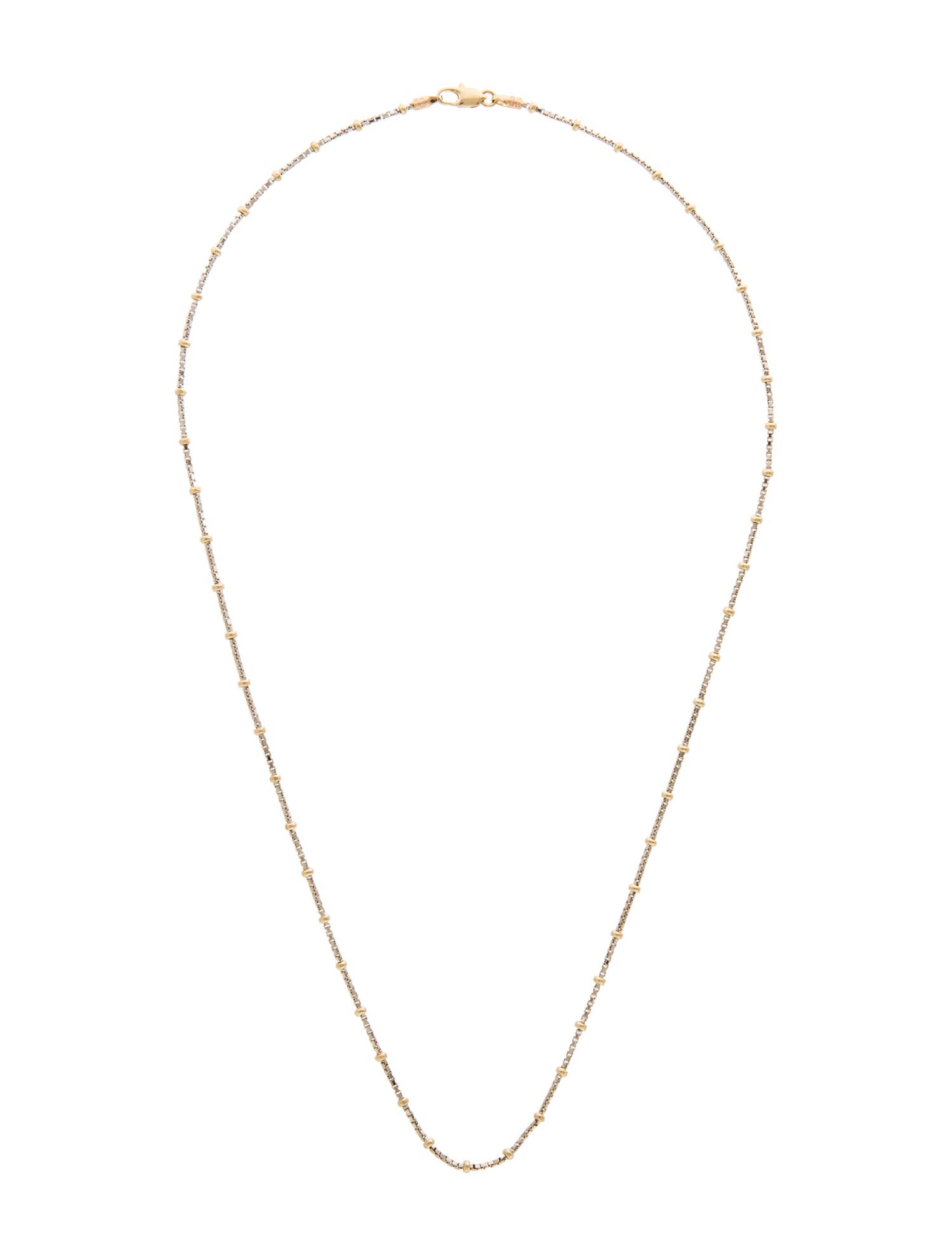 Necklace 14K Two-Tone Chain Necklace