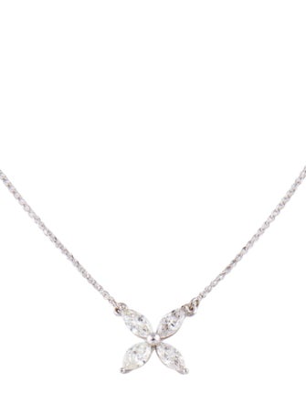 Necklace 18K Diamond Pendant Necklace