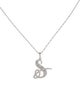 Necklace Diamond 'S' Pendant Necklace