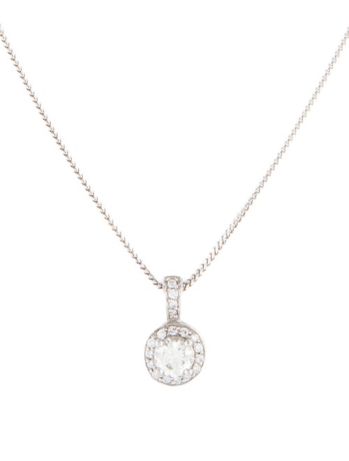 Necklace 1.14ctw Diamond Pendant Necklace