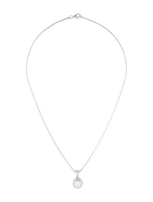 Necklace 1.14ctw Diamond Pendant Necklace