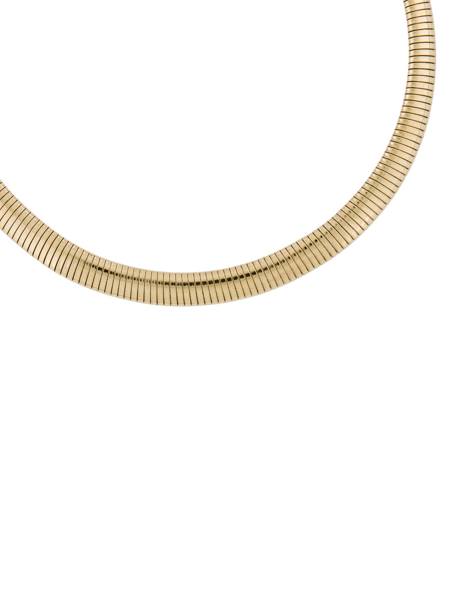 Necklace 14K Flexi Snake Collar