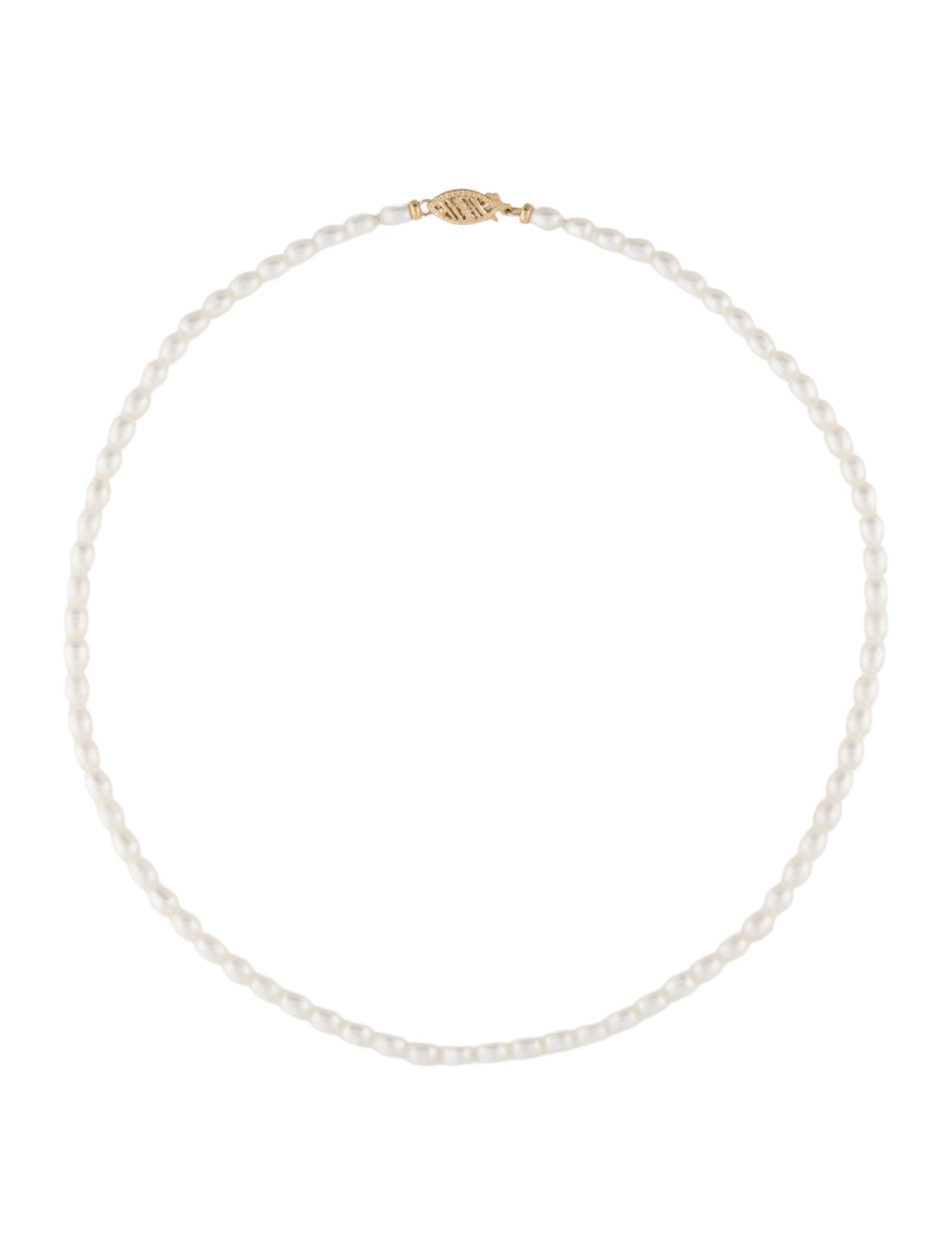 Necklace 14K Pearl Strand