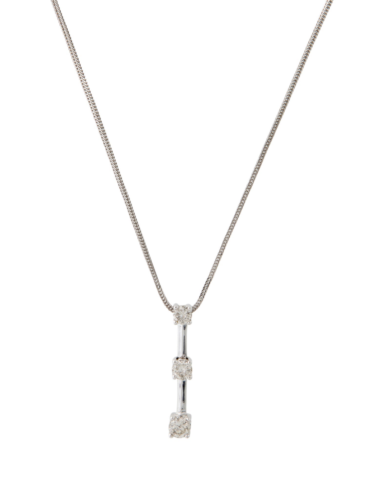 Necklace 14K Diamond Pendant Necklace