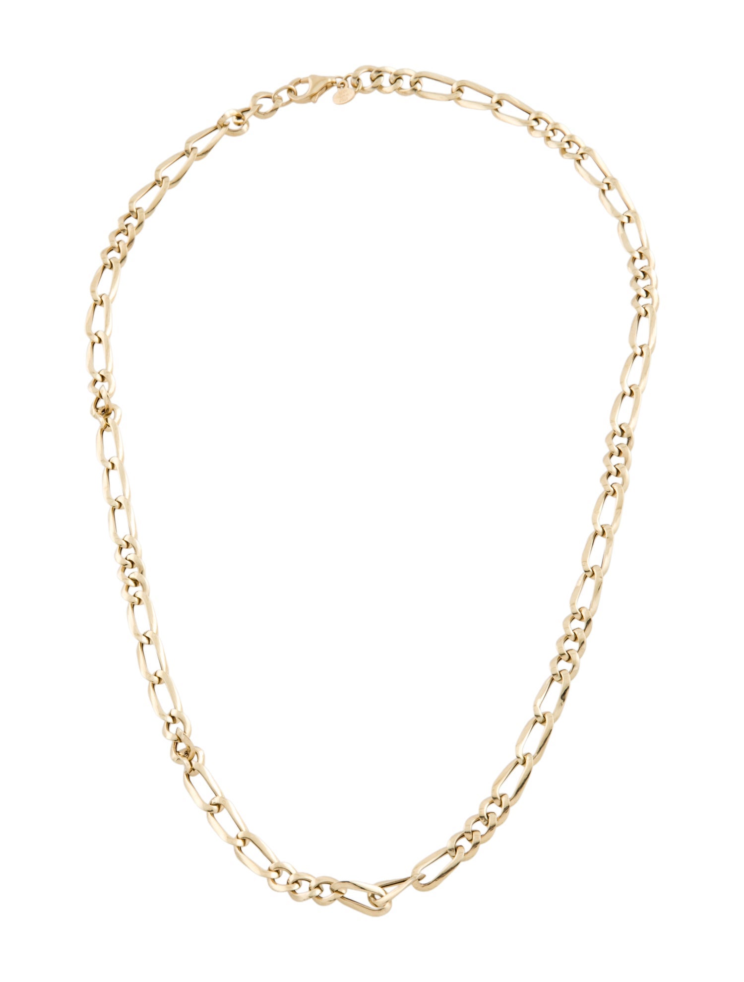 Necklace 14K Figaro Chain