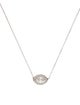 Necklace 14K Diamond Eye Pendant Necklace