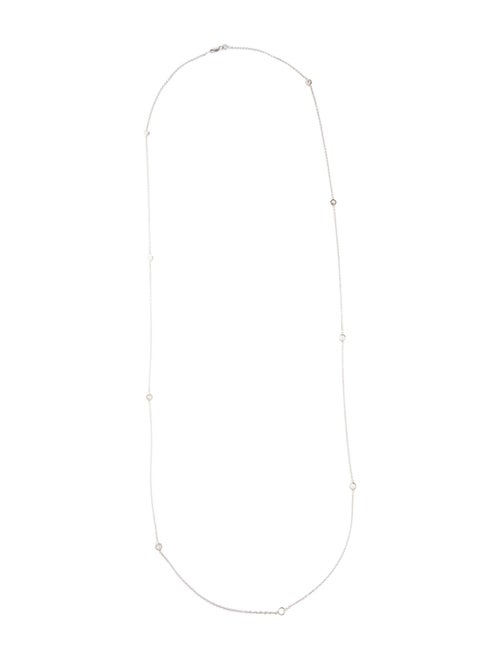 Necklace 14K 1.35ctw Diamond Station Necklace