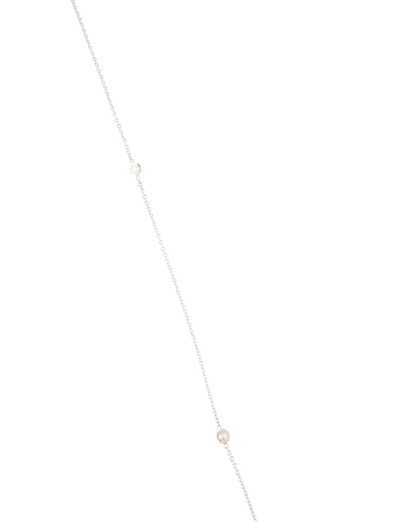 Necklace 14K 1.35ctw Diamond Station