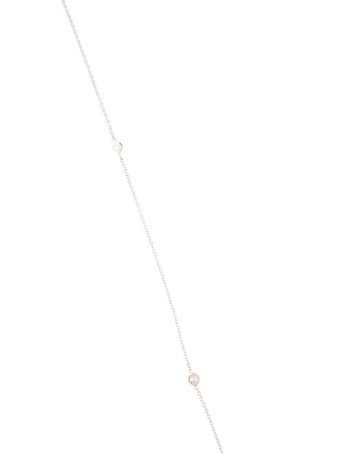 Necklace 14K 1.35ctw Diamond Station Necklace