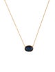 Necklace 18K Sapphire Pendant Necklace