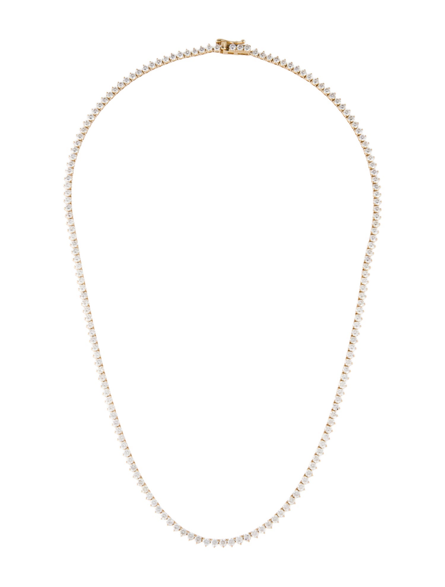 Necklace 14K 8.30ctw Diamond Tennis Necklace