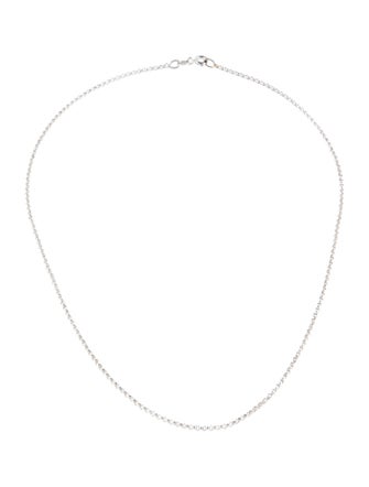 Necklace 14K Thin Link Chain Necklace