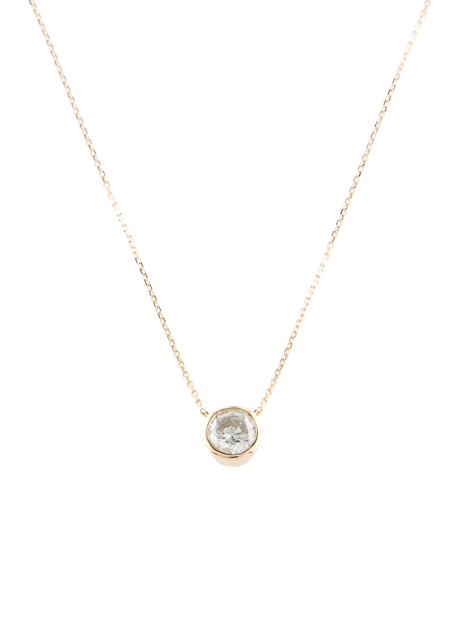 Necklace 14K Diamond Pendant Necklace