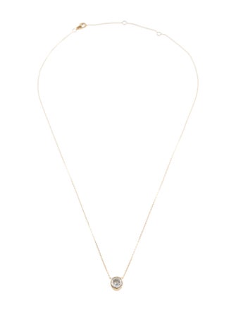 Necklace 14K Diamond Pendant Necklace