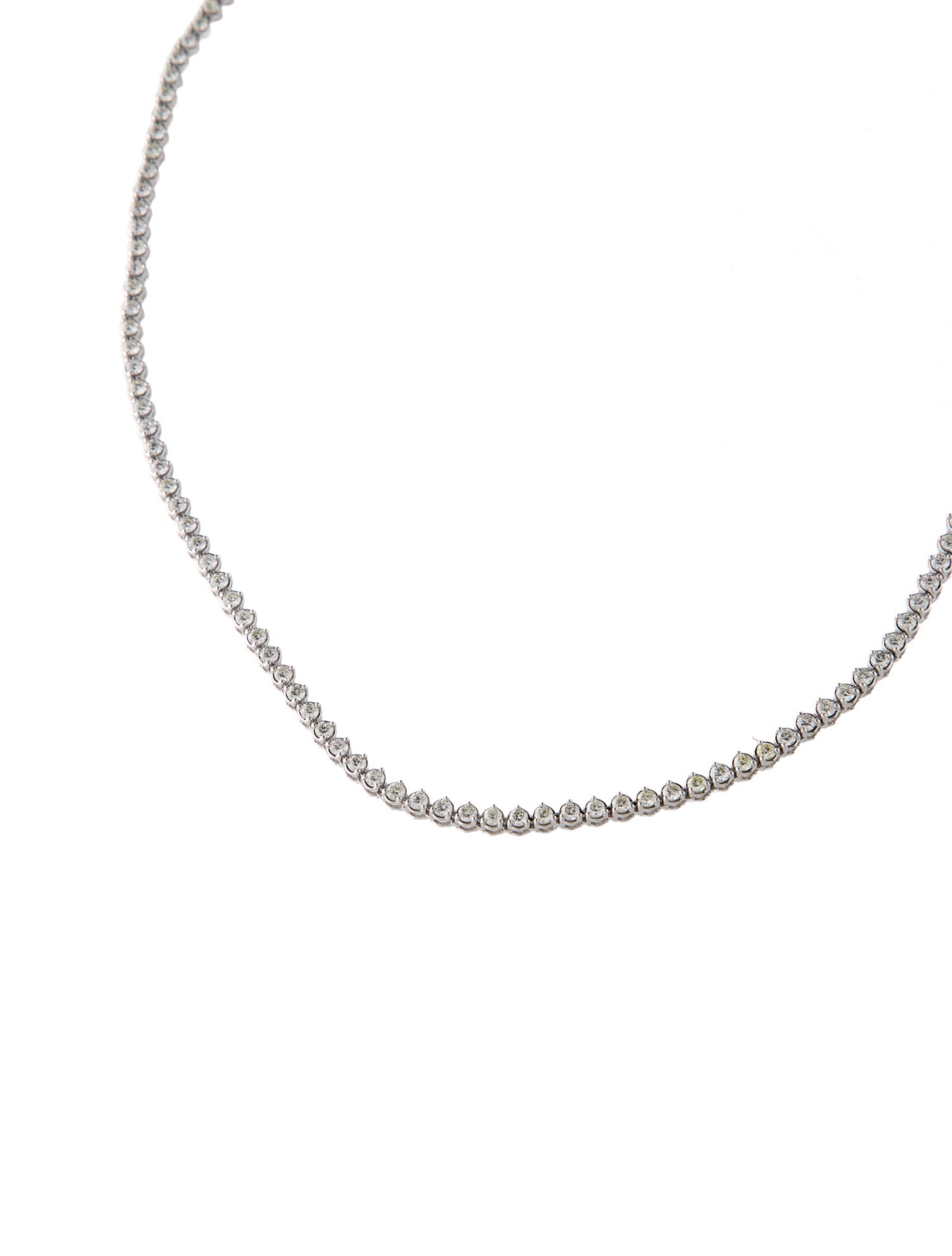 Necklace 14K 4.77ct Diamond Collar Necklace