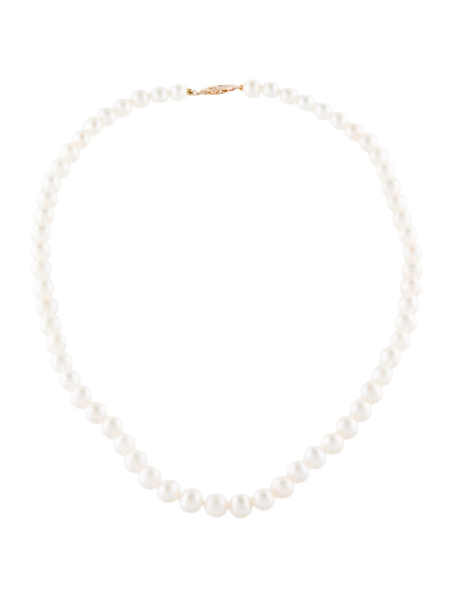 Necklace 14K Pearl Strand