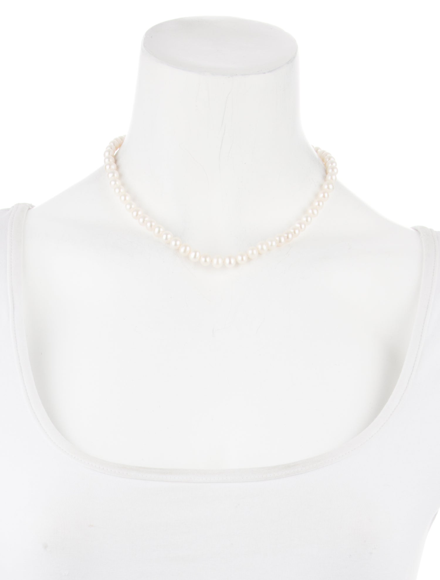 Necklace 14K Pearl Strand Necklace