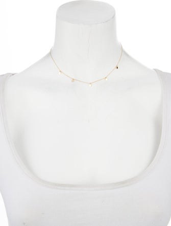 Necklace 14K Chain Station Necklace