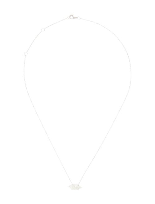 Necklace 14K 1.29ct Diamond Pendant Necklace