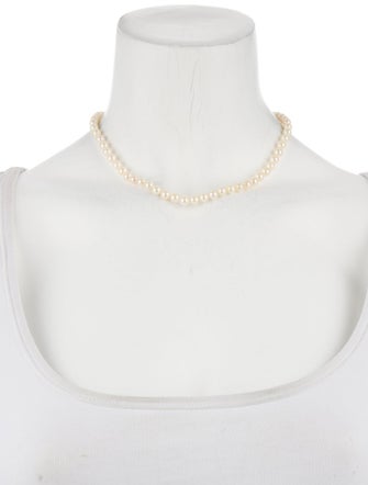 Necklace 14K Pearl Bead Strand Necklace