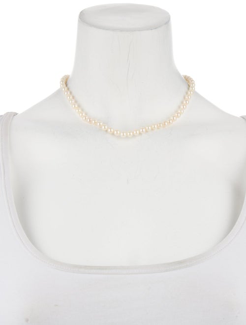 Necklace 14K Pearl Bead Strand Necklace