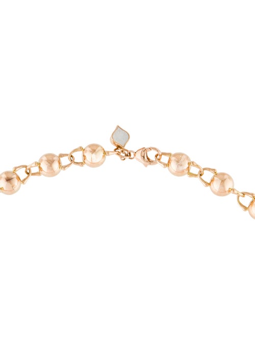 Necklace 18K Ball Chain Link Necklace